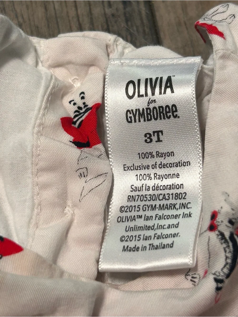 Olivia for Gymboree Baby Girl's Long Sleeve Back Button Blouse Size 3T Months